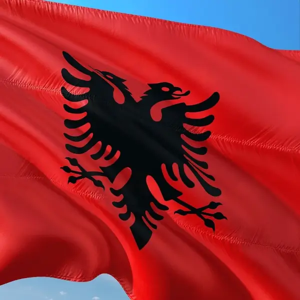 Applicazione fotografica per il visto dell'Albania