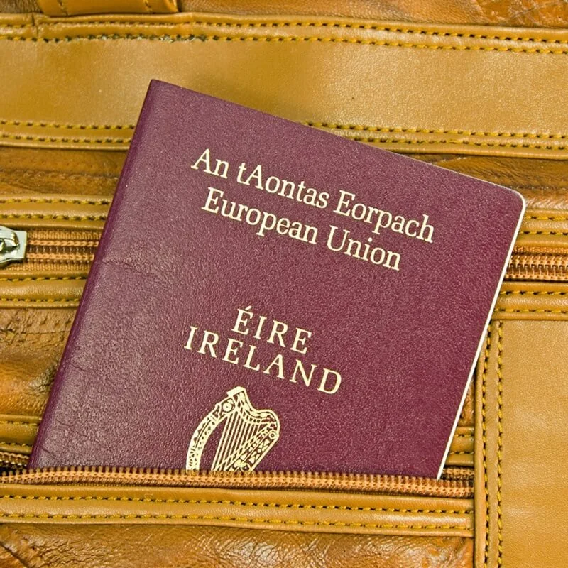 Irländsk passfotoapp