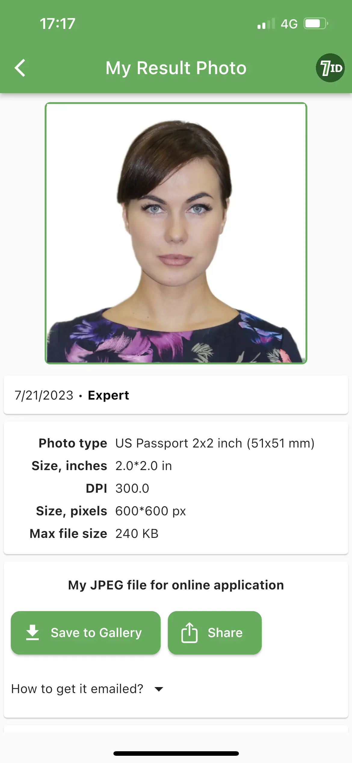 Bewerk uw pasfoto met geavanceerde algoritmen