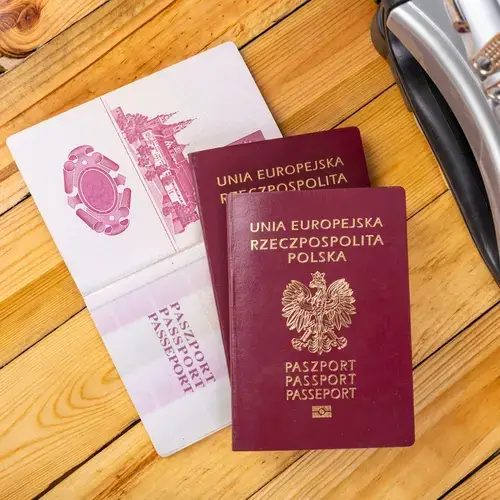 Applicazione per passaporto e foto d'identità della Polonia