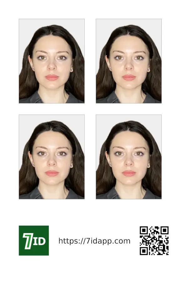 7ID App: Czech Passport And ID Photo printing template