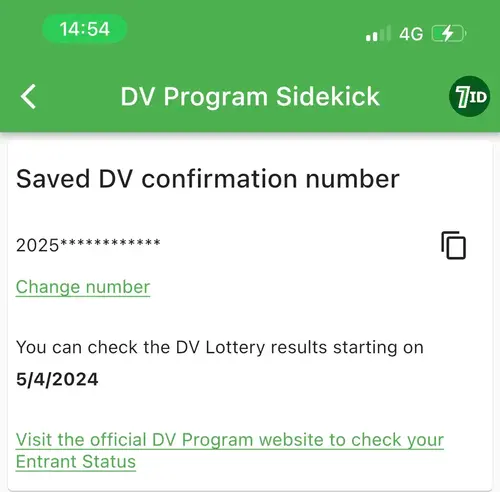 DV lottó megerősítő szám: kulcsfontosságú tippek